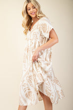 Load image into Gallery viewer, Dresses Rowan | Beige Boho Floral Midi Dress
