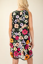 Load image into Gallery viewer, Dresses XXX Gianna | 3D Floral Embroidered Mini Dress
