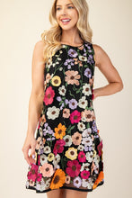 Load image into Gallery viewer, Dresses XXX Gianna | 3D Floral Embroidered Mini Dress
