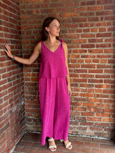 Load image into Gallery viewer, One PC And Sets Harper | Berry Jumpsuit
