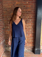 Load image into Gallery viewer, One PC And Sets Harper | Navy Jumpsuit

