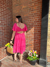 Load image into Gallery viewer, Dresses Betty | Pink Bow Dress
