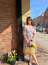 Load image into Gallery viewer, Dresses Kait | Lavender Floral Midi Dress
