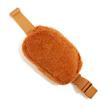 Load image into Gallery viewer, Bags Cognac Sherpa Belt Bag | Cross Body
