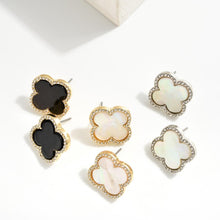Load image into Gallery viewer, Jewelry Clover Stud Earrings

