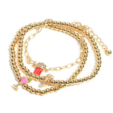 Load image into Gallery viewer, Jewelry Girls Night Bracelet Trio | Gold

