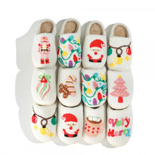 Load image into Gallery viewer, Winter Accessories M/L Slippers | Christmas Lights
