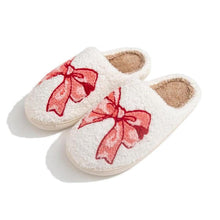 Load image into Gallery viewer, Winter Accessories S/M Slippers | Bow
