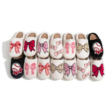 Load image into Gallery viewer, Winter Accessories Slippers | Bow
