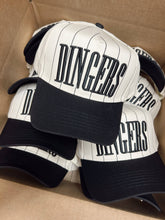 Load image into Gallery viewer, Dingers - Stripe Vintage Trucker Hat: Black
