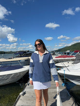 Load image into Gallery viewer, Sweatshirt Blue Lagoon | Rugby Sweatshirt
