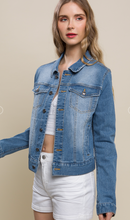 Load image into Gallery viewer, Coats &amp; Jackets Denim Jacket | Lt. Blue
