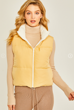 Load image into Gallery viewer, Coats &amp; Jackets Reversible Vest | Ivory
