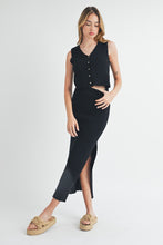 Load image into Gallery viewer, Bottoms Jenny Knit Skirt | Black
