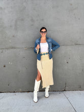 Load image into Gallery viewer, Bottoms Jenny Knit Skirt | Taupe
