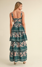 Load image into Gallery viewer, Dresses Hunter Floral Tiered Maxi Dress
