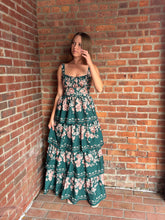 Load image into Gallery viewer, Dresses Hunter Floral Tiered Maxi Dress
