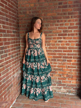 Load image into Gallery viewer, Dresses Hunter Floral Tiered Maxi Dress
