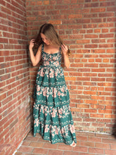 Load image into Gallery viewer, Dresses Hunter Floral Tiered Maxi Dress
