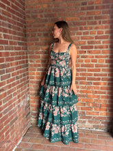 Load image into Gallery viewer, Dresses Hunter Floral Tiered Maxi Dress
