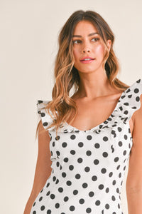 Maria | Polka Dot Dress