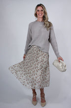 Load image into Gallery viewer, Bottoms XXX Cottage Rose Blossom Floral Skirt
