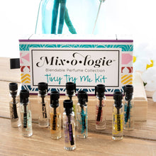 Load image into Gallery viewer, Perfume and Fragrance Tiny Try Me Mix Kit | Mixologie
