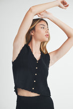 Load image into Gallery viewer, Jenny Knit Vest | Black
