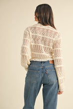 Load image into Gallery viewer, Macayla | button down knit sweater cardigan
