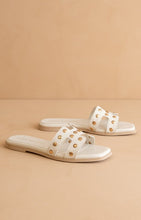 Load image into Gallery viewer, Shoes Evelynne Studded H Band Slides
