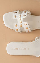 Load image into Gallery viewer, Shoes Evelynne Studded H Band Slides
