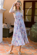 Load image into Gallery viewer, Dresses PLUS SIZE | Sky Blue Floral  Dress
