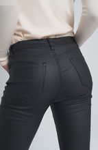 Load image into Gallery viewer, Bottoms Faux Leather Skinny Trousers | black
