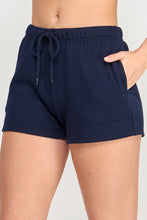 Load image into Gallery viewer, Bottoms Sail Away Fleece Shorts | Navy
