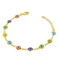 Load image into Gallery viewer, Jewelry Evil Eye Bracelet | Multi
