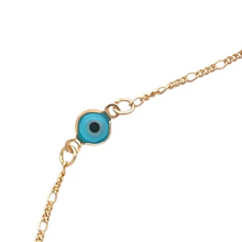 Load image into Gallery viewer, Jewelry Necklace: Evil Eye with Chain Link
