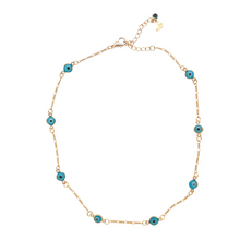 Load image into Gallery viewer, Jewelry Necklace: Evil Eye with Chain Link
