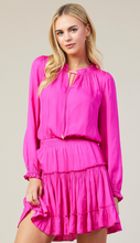Load image into Gallery viewer, Dresses Making Waves | Pink Tiered Mini Dress

