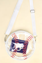 Load image into Gallery viewer, Baseball Accessories Clear Baseball Bag Crossbody
