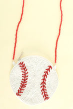 Load image into Gallery viewer, Baseball Accessories Gameday Beaded Baseball Crossbody Bag

