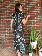 Load image into Gallery viewer, Dresses Angelica Floral Slit Midi Dress
