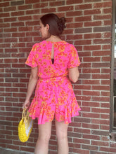 Load image into Gallery viewer, One PC And Sets Hot Shot | Orange and Pink ROMPER
