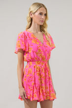Load image into Gallery viewer, One PC And Sets Hot Shot | Orange and Pink ROMPER
