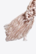 Load image into Gallery viewer, Accessories Macrame Fringe Keychain
