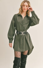 Load image into Gallery viewer, Hunter Shirt Dress
