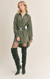 Hunter Shirt Dress