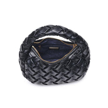 Load image into Gallery viewer, Bags Noreen Woven Clutch: Black
