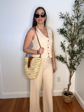 Load image into Gallery viewer, Bottoms Andre Wide Leg Pant | Whisper White
