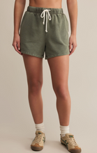 Load image into Gallery viewer, Bottoms Hunter Knit Denim Short | Hunter Green
