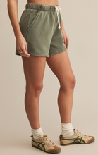Load image into Gallery viewer, Bottoms Hunter Knit Denim Short | Hunter Green
